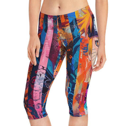 Naruto Capri Leggings