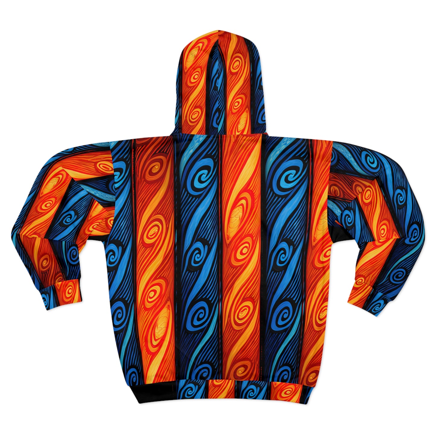 Bilum Inspired Zip Hoodie