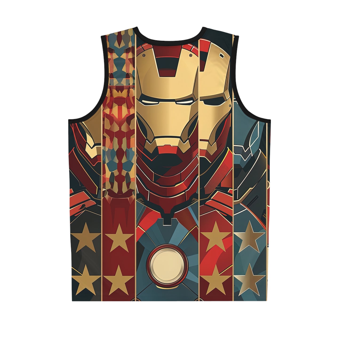 Basketball Jersey Ironman Patriot T-Shirt