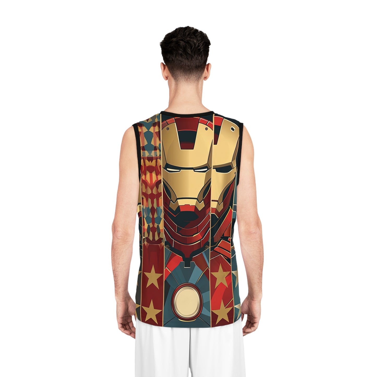 Basketball Jersey Ironman Patriot T-Shirt